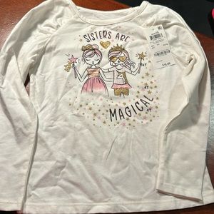 NWT sisters long sleeve shirt. Epic Threads brand size 4